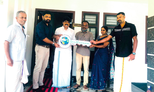 മോ​ഹ​ന​നും കു​ടും​ബ​ത്തി​നും ഇ​നി സാ​ന്ത്വ​ന​ത്തി​ൽ​ അ​ന്തി​യു​റ​ങ്ങാം