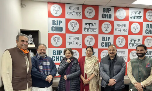 Harpreet Kaur Babla joins bjp
