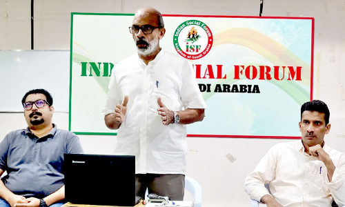 ഇ​ന്ത്യ​ൻ സോ​ഷ്യ​ൽ ഫോ​റം മാ​ധ്യ​മ ശി​ൽ​പ​ശാ​ല സം​ഘ​ടി​പ്പി​ച്ചു