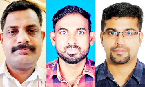 സേ​വ​ന പ്ര​വാ​സ കൂ​ട്ടാ​യ്മ ഭാ​ര​വാ​ഹി​ക​ള്‍