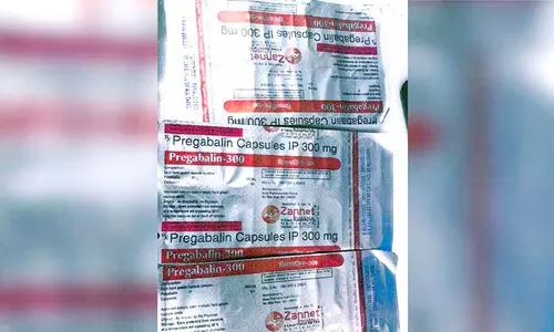 ല​ഹ​രി ഗു​ളി​ക​ക​ൾ പി​ടി​കൂ​ടി