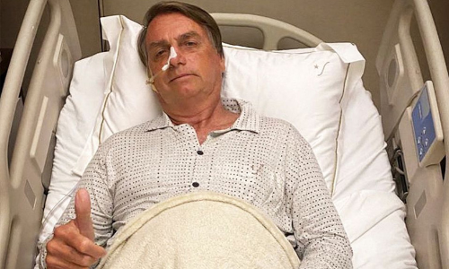 ബ്രസീൽ പ്രസിഡന്‍റ്​ ബൊൾസനാരോ ആശുപത്രിയിൽ