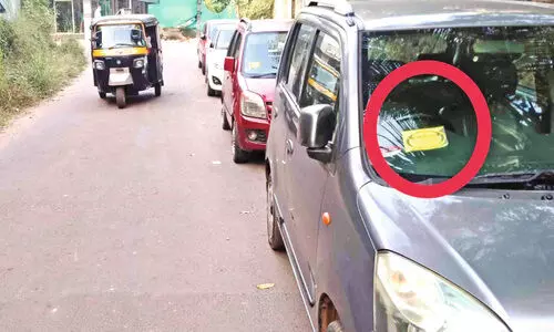 nadapuram illegal parking