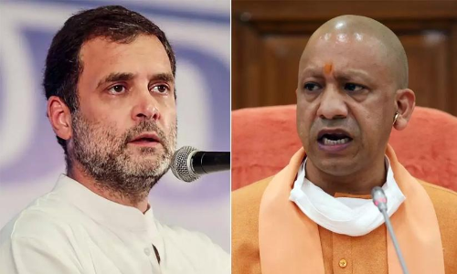rahul gandhi and yogi