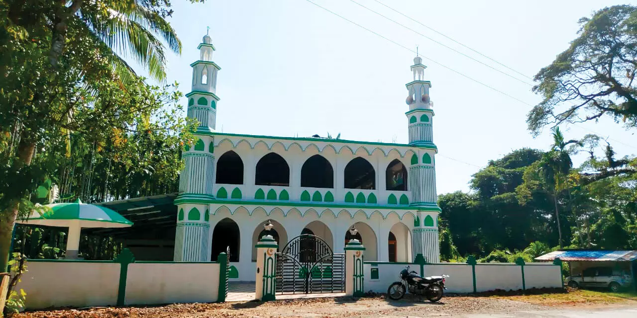 ദക്ഷിണ അന്തമാനിലെ കണ്ണാപുരം ഗ്രാമത്തിലെ മസ്​ജിദുന്നൂർ