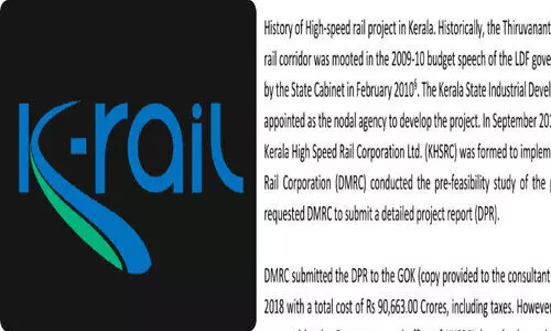 കെ-​​റെ​​യി​​ൽ: കോപ്പിയടിച്ച ഡി.പി.ആർ മുക്കി; പുതിയതിന്​ നെട്ടോട്ടം