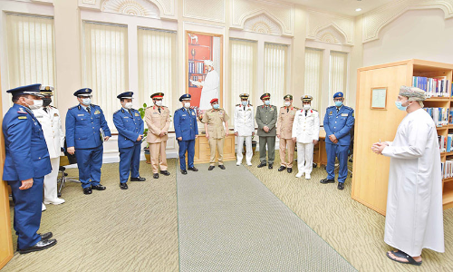 സൗ​ദി സാ​യു​ധ സേ​ന​ മേ​ധാ​വി നാ​ഷ​ന​ൽ ഡി​ഫ​ൻ​സ് കോ​ള​ജ് സ​ന്ദ​ർ​ശി​ച്ചു