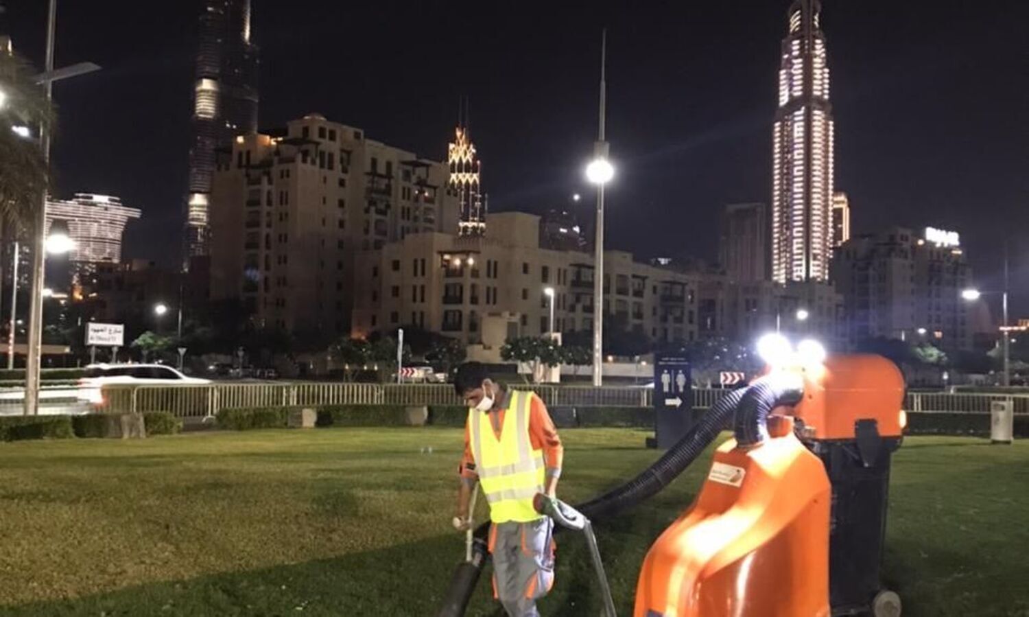 പുതുവത്സരാഘോഷം: ദുബൈ മുനിസിപ്പാലിറ്റി നീക്കിയത്​ 15 ടൺ മാലിന്യം