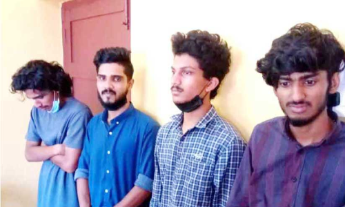 തലശ്ശേരിയിൽ മയക്കുമരുന്നുമായി അഞ്ചംഗസംഘം പിടിയിൽ