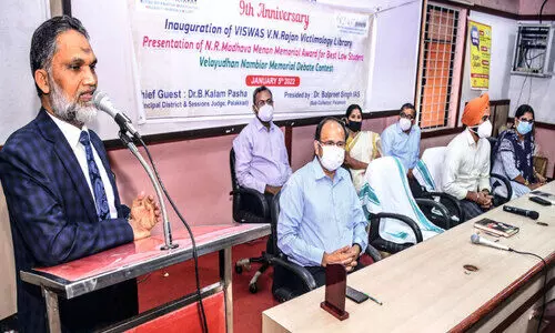 നി​യ​മ​രം​ഗ​ത്തു​ള്ള​വ​ർ വി​ന​യ​ാന്വിതരാ​കണം -ഡോ. ​ബി. ക​ലാം പാ​ഷ