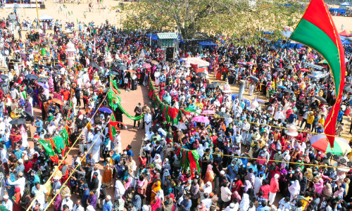 ബീമാപള്ളി ഉറൂസിന് കൊടിയേറി