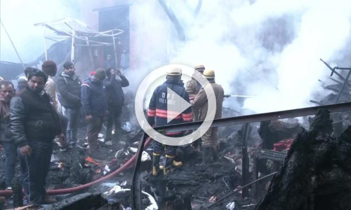 ഡൽഹി ചാന്ദ്​നി ഛൗക്കിൽ വൻതീപിടിത്തം