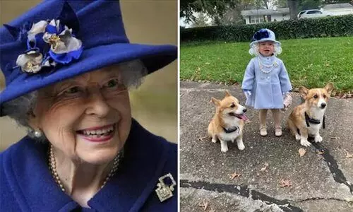 വൈറലായി കൊച്ചു എലിസബത്ത് രാജ്ഞി, അഭിനന്ദനങ്ങളറിയിച്ച് രാജ്ഞിയും