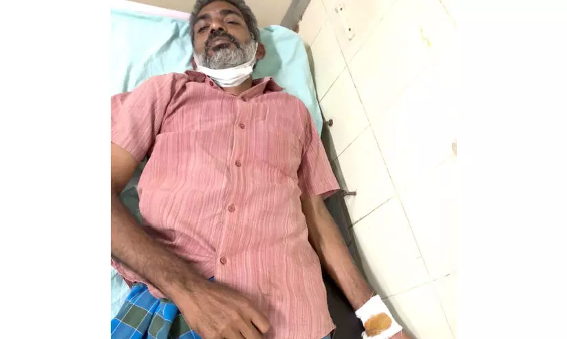 മകനെ കള്ളക്കേസില്‍ കുടുക്കിയെന്ന്​; പിതാവ് ആത്മഹത്യക്ക്​ ശ്രമിച്ചു