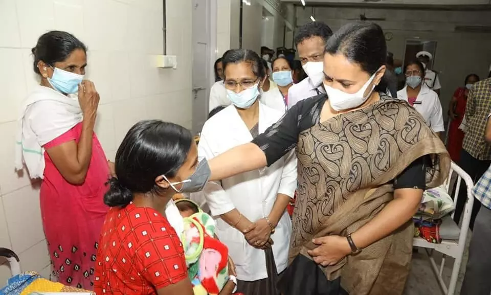 veena george kottayam medical college