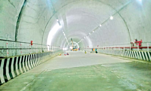 കു​തി​രാ​ന്‍ ര​ണ്ടാം തു​ര​ങ്കം: പ്രവൃത്തി അ​വ​സാ​ന​ഘ​ട്ട​ത്തി​ല്‍