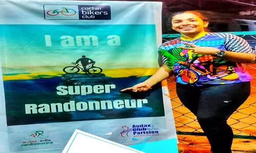 വീണ ഉത്തരകേരളത്തിലെ പ്രഥമ വനിത സൂപ്പർ റോഡണർ