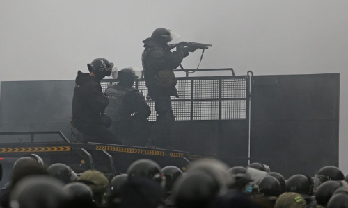 ക​സാ​ഖ്സ്താ​നി​ൽ പ്ര​ക്ഷോ​ഭം തു​ട​രു​ന്നു: മു​ന്ന​റി​യി​പ്പി​ല്ലാ​തെ വെ​ടി​വെ​ക്കാ​ൻ പ്ര​സി​ഡ​ന്‍റി​​ന്‍റെ ഉ​ത്ത​ര​വ്