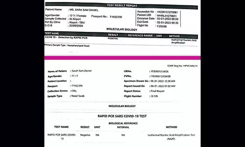 റാപിഡ്​ പരിശോധന ഫലം: കൂടുതൽ പരാതിയുമായി യാത്രക്കാർ