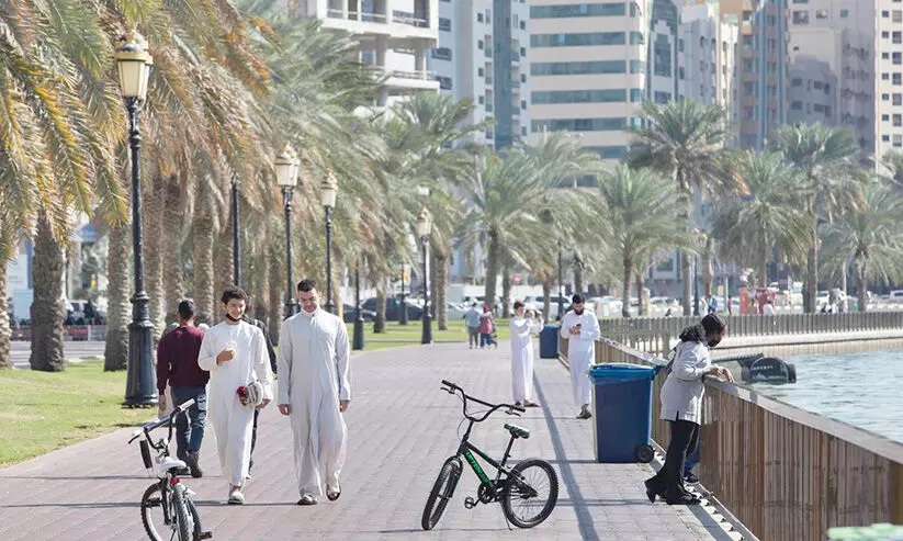 അവധി ആഘോഷമാക്കി ഷാർജ അവധി ആഘോഷമാക്കി ഷാർജ