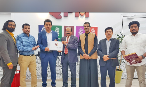 ഖി​യാ​ഫ് ലോ​ഗോ പ്ര​കാ​ശ​നം ചെയ്തു