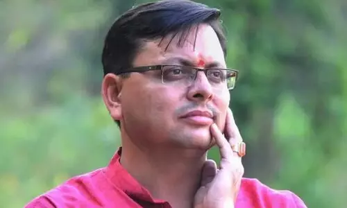 ഉത്തരാഖണ്ഡിൽ കോൺഗ്രസ് ചിത്രത്തിൽ പോലുമില്ലെന്ന് മുഖ്യമന്ത്രി പുഷ്കർ സിങ് ധാമി