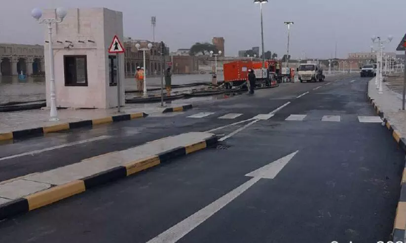 നീക്കിയത് 43 ദശലക്ഷം ഗാലൻ മഴവെള്ളം നീക്കിയത് 43 ദശലക്ഷം ഗാലൻ മഴവെള്ളം