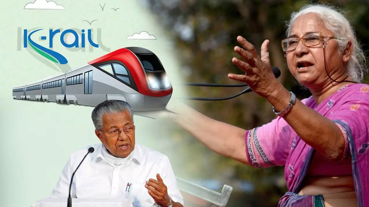 K rail, Medha Patkar K rail, Medha Patkar