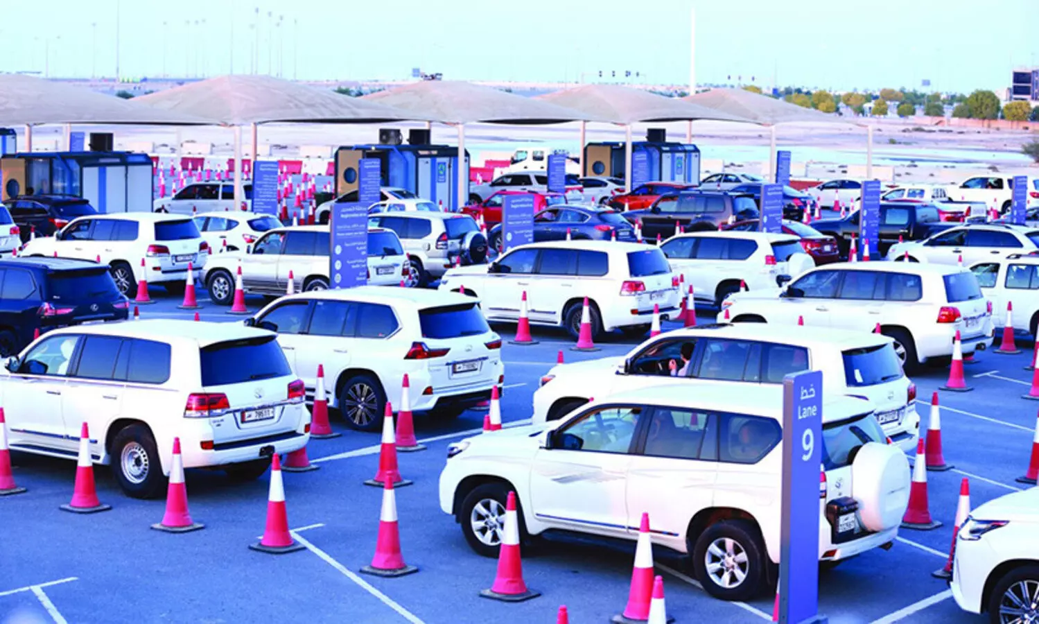 ലുസൈൽ ഡ്രൈവ്​ത്രൂ മുതിർന്നവർക്ക്​ സൗജന്യ പരിശോധന