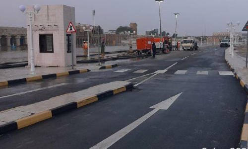 നീക്കിയത്​ 43 ദശലക്ഷം ഗാലൻ മഴവെള്ളം