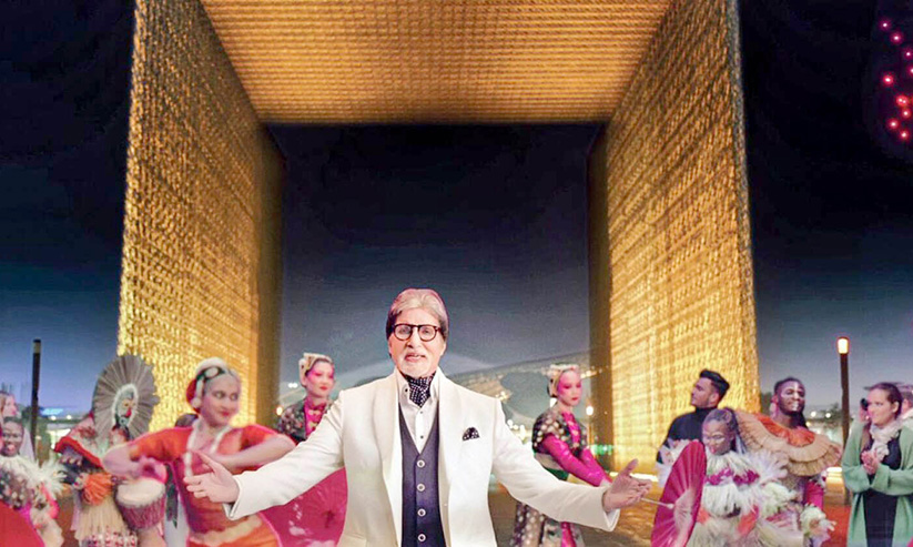 എക്സ്പോയിലേക്ക് സന്ദർശകരെ ക്ഷണിച്ച് അമിതാഭ് ബച്ചൻ എക്സ്പോയിലേക്ക് സന്ദർശകരെ ക്ഷണിച്ച് അമിതാഭ് ബച്ചൻ