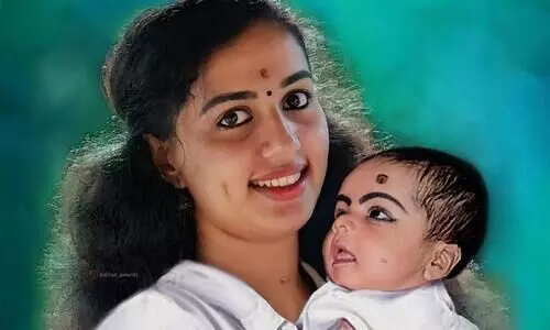 Photo of Vismaya with brothers baby goes viral