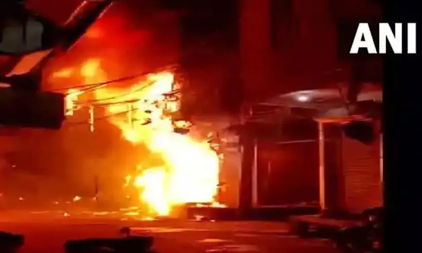 Man Sets Bank On Fire After His Loan Application Was Rejected Man Sets Bank On Fire After His Loan Application Was Rejected