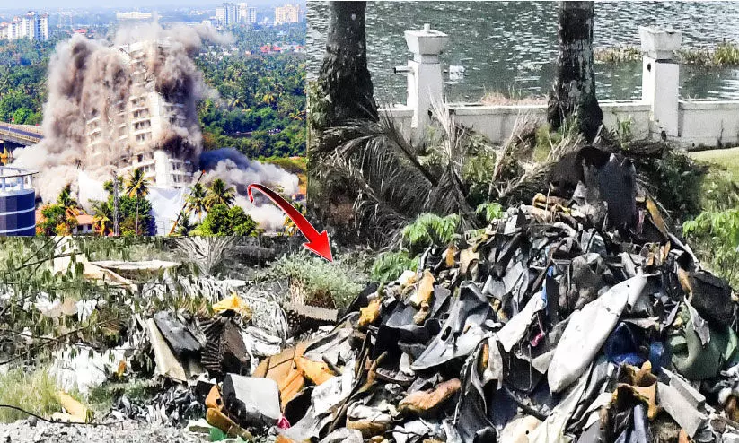 It has been two years since the demolition of four flats in Maradu