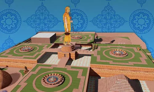 Adi Shankara Statue