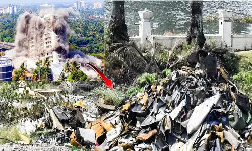 It has been two years since the demolition of four flats in Maradu