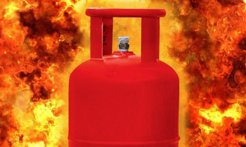 gas cylinder explosion
