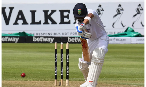 ഇ​ന്ത്യ 223 ന്​ പു​റ​ത്ത്; ദ​ക്ഷി​ണാ​ഫ്രി​ക്ക ഒ​രു വി​ക്ക​റ്റി​ന്​ 17