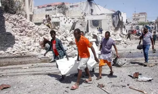 സൊമാലിയയിൽ കാർബോംബ് സ്ഫോടനം: ആറ് മരണം സൊമാലിയയിൽ കാർബോംബ് സ്ഫോടനം: ആറ് മരണം