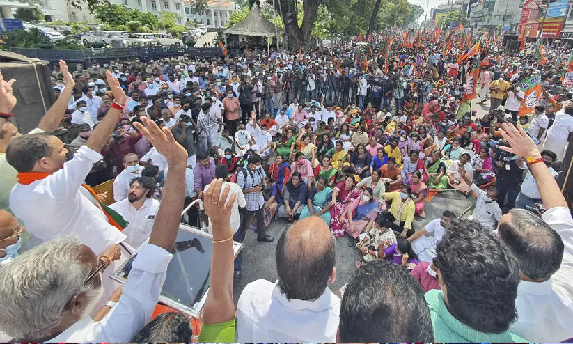 പൊലീസി​ന്റെ കരുതൽ ഉണ്ടായിരുന്നെങ്കിൽ രഞ്ജിത്ത് കൊല്ലപ്പെടില്ലായിരുന്നു -കെ. സുരേന്ദ്രൻ