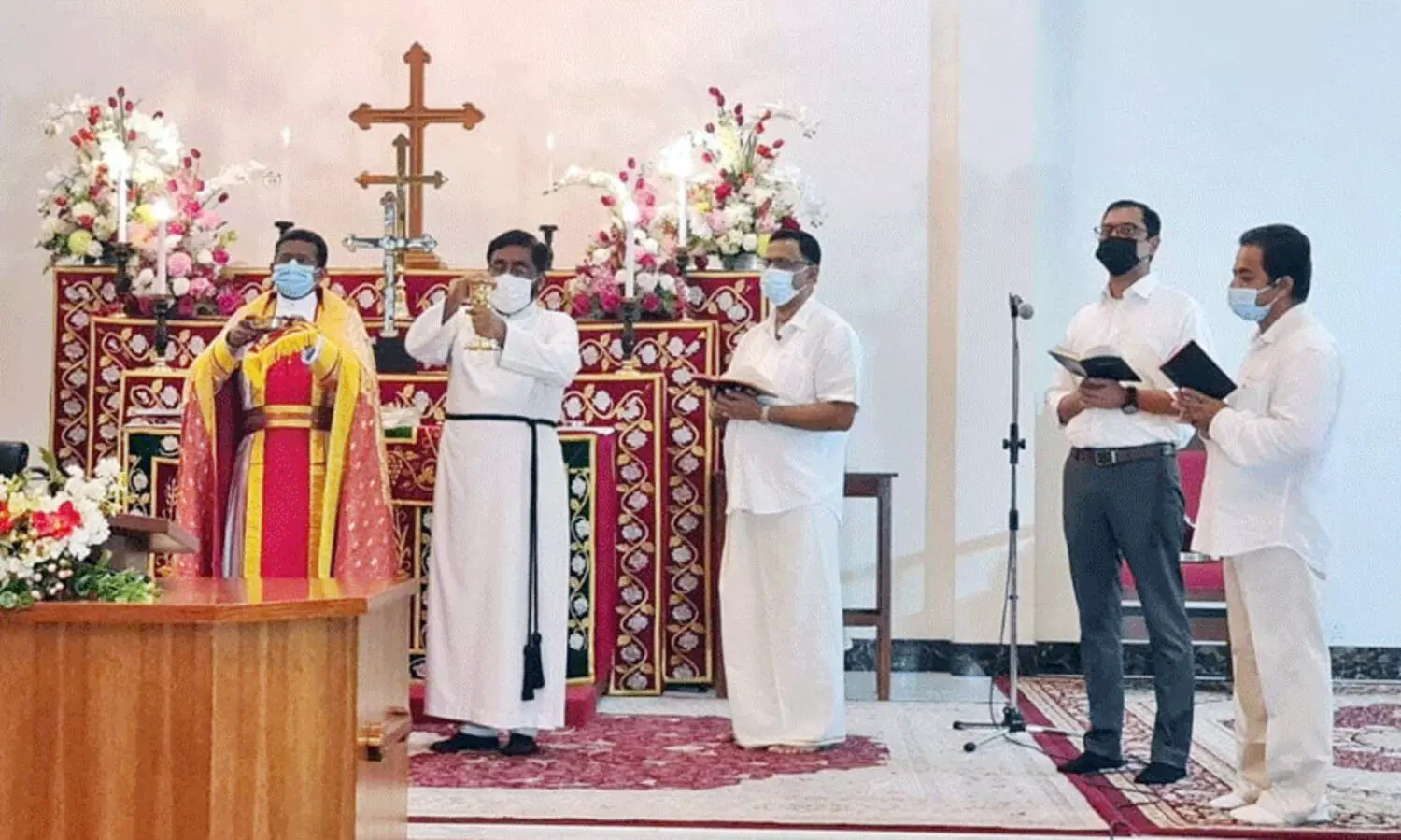 മാ​ർ​ത്തോ​മ ഇ​ട​വ​ക​യു​ടെ പു​തു​വ​ത്സ​ര ശു​ശ്രൂ​ഷ