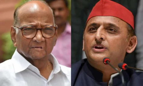 Akhilesh Yadav, sharad Pawar