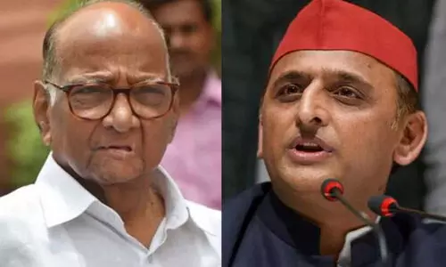 Akhilesh Yadav, sharad Pawar