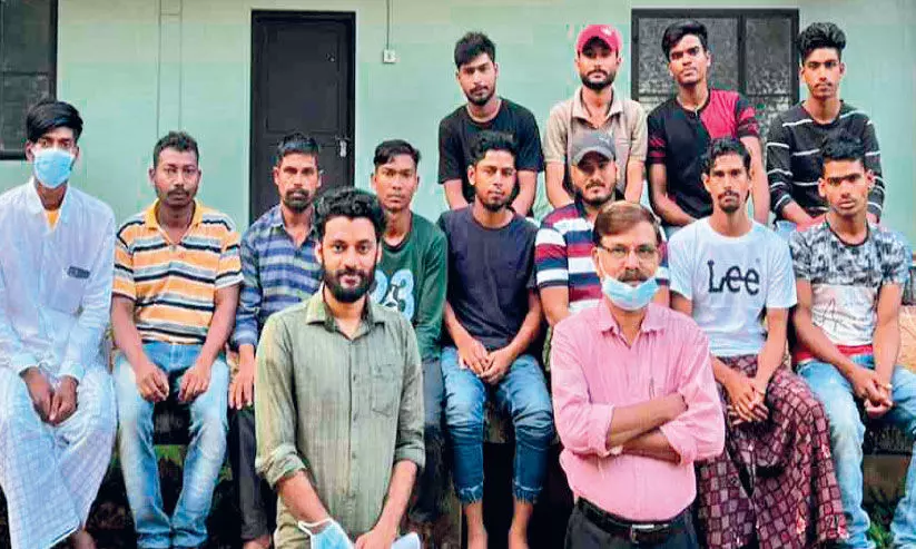 malayalam is also available for inter-state workers