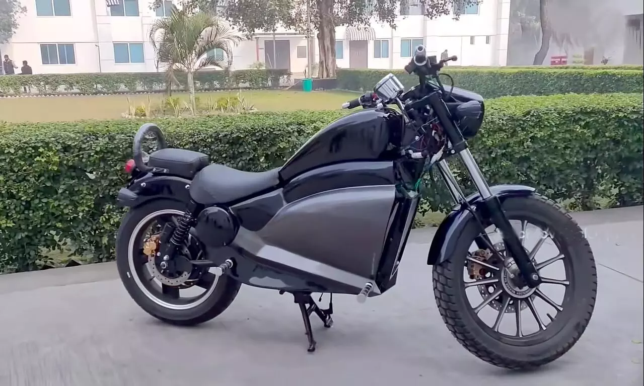 India’s first electric cruiser motorcycle Mazout: Claimed range of 350 Kms
