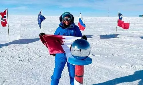 വി​ൻ​സ​ൺ മാ​സി​ഫും ദ​ക്ഷി​ണ ധ്രു​വ​വും കീ​ഴ​ട​ക്കി ശൈ​ഖ അ​സ്മ​യു​ടെ   സാ​ഹ​സി​ക​യാ​ത്ര