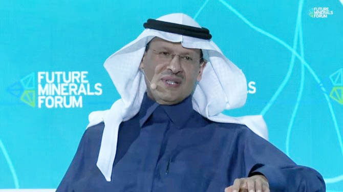 സൗദിയിൽ വൻ യുറേനിയം ശേഖരമുണ്ട് -ഊർജമന്ത്രി സൗദിയിൽ വൻ യുറേനിയം ശേഖരമുണ്ട് -ഊർജമന്ത്രി