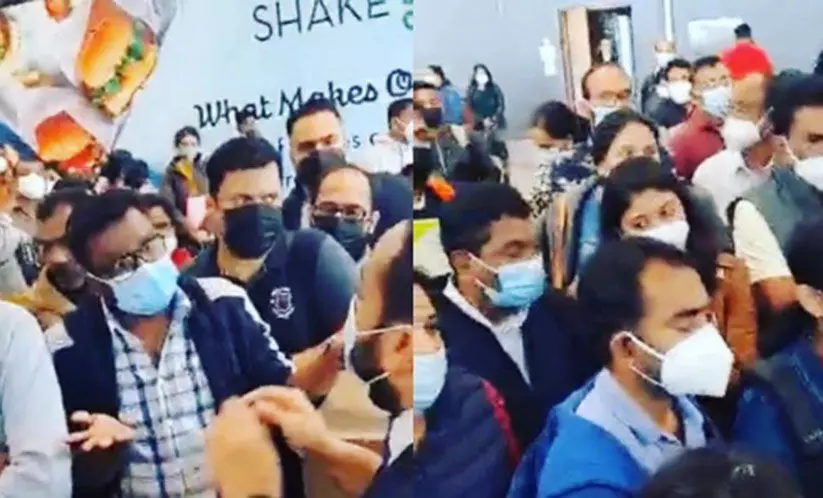 മൂടൽമഞ്ഞ്: വിമാനത്താവള പ്രവർത്തനം മണിക്കൂറുകൾ തടസ്സപ്പെട്ടു മൂടൽമഞ്ഞ്: വിമാനത്താവള പ്രവർത്തനം മണിക്കൂറുകൾ തടസ്സപ്പെട്ടു