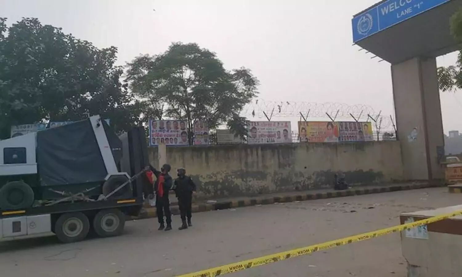 Three kg Bomb Found At Delhi Flower Market