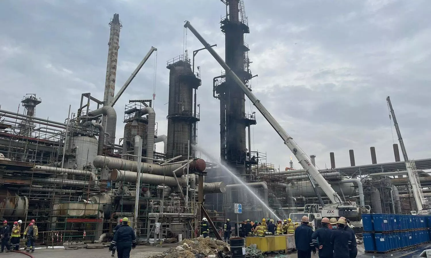 എണ്ണ ശുദ്ധീകരണ ശാലയിൽ തീപിടിത്തം: രണ്ട്​ ഇന്ത്യക്കാർ മരിച്ചു